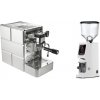 Stone Espresso Mine Premium + Eureka Atom W 75, white