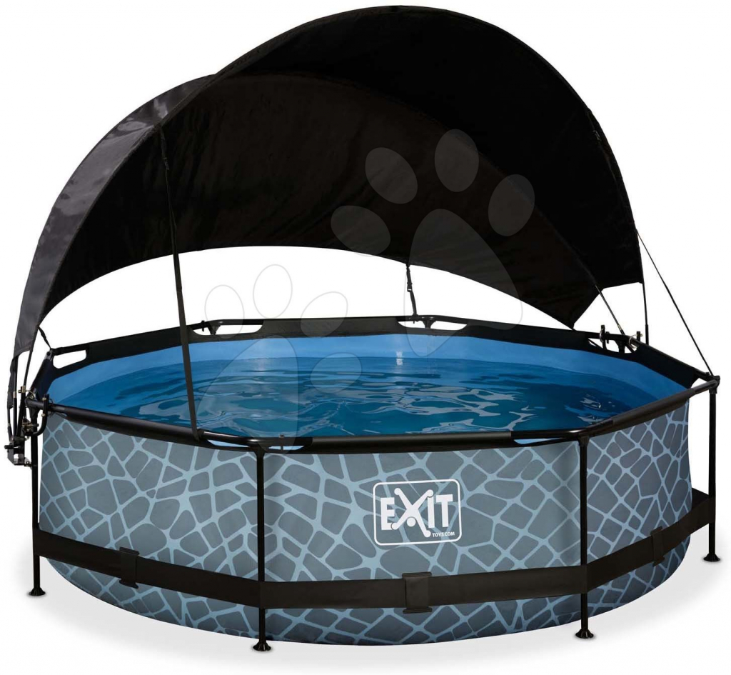 Exit Toys Stone pool Bazén so strieškou a filtráciou 300x76 cm