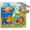 Bigjigs Toys Vkladacie puzzle doprava