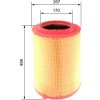 Vzduchový filter BOSCH F 026 400 274