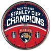 Fanatics Nástenné hodiny Florida Panthers 2025 Stanley Cup Champions 12.75