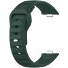 BStrap Silicone remienok na Huawei Watch Fit 3, dark green
