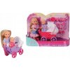 Simba Toys EVI S KOČÍKOM A BÁBIKOU