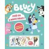 Bluey - Magnetická knižka - Poď sa s nami hrať - Kolektív
