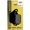 Brzdové doštičky SBS 226CT Scooter Carbon