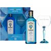 Bombay Sapphire + pohár 40% 0,7 l (darčekové balenie 1 pohár)