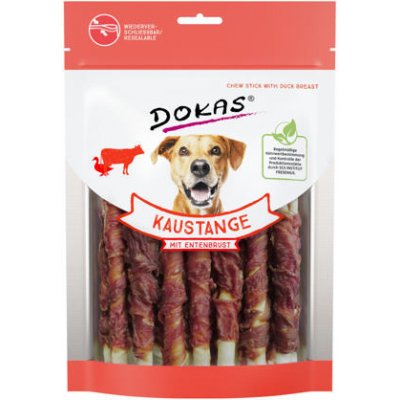 Dokas Tyčinky z hovädzej k. Obalené kačacím 200 g