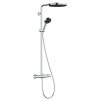 Hansgrohe Pulsify S Puro - Sprchový set s termostatom, priemer 26 cm, 3 prúdy, chróm 24236000