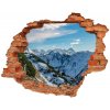 Diera 3D fototapeta nálepka Crown tatry 90x70 cm