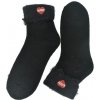 Teplé dámske spandex termo ponožky CozyHeart čierne