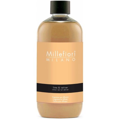 Millefiori Milano Náplň do difuzéra Natura l Limetka a vetiver 500 ml