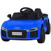JOKO Elektrické autíčko AUDI R8, penové kolesá, kožené sedadlo, modré