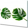 Sklenená doska na krájanie Tropické listy 60x52 cm