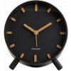 Dizajnový budík 5943BK Karlsson 11cm (8714302733161)