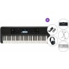 Yamaha PSR-E383 DELUXE SET Keyboard s dynamikou Black