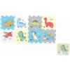 Wiky Puzzle penové dinosaury 8 ks