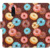 Flipové puzdro iSaprio - Donuts Pattern - Xiaomi Redmi 8