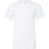 Canvas Unisex tričko CV3413 Solid White Triblend L