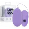Luv Egg XL - akumulátorové vibračné vajíčko s rádiom fialové