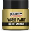 Farba na textil, 50 ml, krycia metalická zlatá