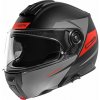 Výklopná helma Schuberth C5 Eclipse šedá/černá/červená 2XL