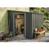LANIT PLAST plechový domček LANITPLAST WANDHAUS 78 ANTRACIT LG4025