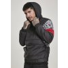 Bunda Urban Classics Animal Mixed Pull Over Jacket - black/snowtiger L