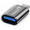 GENIUS ACC-C2A redukce z USB-C na USB-A, kovově šedá 32590002400