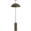 Kartell LED stojacia lampa Geen-A, bronz, výška 132 cm, oceľ - 09700BR