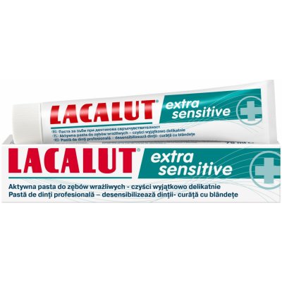 Lacalut zubná pasta Extra Sensitive 75ml
