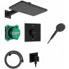 Hansgrohe Raindance Alive Q sprchová súprava podomietková s termostatom s dažďovou sprchou čierna 24620670