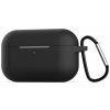 SES Silikónové ochranné puzdro pre Apple AirPods Pro (1.generace) - čierne 6408