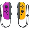 Nintendo Joy-Con Pair, neon purple neon orange HAC-A-JAQAA