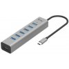 i-tec USB-C Charging Metal HUB 7 Port C31HUBMETAL703