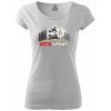 ATV štvorkolka sport - Pure dámske tričko - M ( Biela )