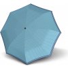 DERBY Hit Lang Automatic Starlet - dámský holový vystřelovací deštník modrá 77265PS03