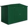 Plechový záhradný domček Biohort Europa 4A, tmavozelený