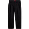 pánske nohavice VANS SKATE LOOSE PLEATED PANTS BLACK 32