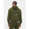 GAP Oversize mikina VintageSoft Zelená L Zelená Zelená