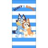 Plážová osuška rýchloschnúca Blue s motívom psíkov Bingo a Bluey 70x140 cm