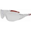 Ochranné okuliare, číre, červené, otvorené, dioptrické, +1, MC4005_1