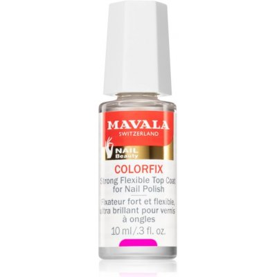 Mavala Nail Beauty Colorfix vrchný lak na nechty pre dokonalú ochranu a intenzívny lesk 10 ml