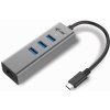 i-tec USB-C Metal HUB 3 Port + Gigabit Ethernet C31METALG3HUB