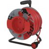 EMOS Predlžovací kábel na bubne 50 m / 1 zásuvka / červený / PVC / 230 V / 1,5 mm2