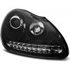TUNING-TEC Predné svetlá, PORSCHE CAYENNE, 2002-2006, DAYLIGHT BLACK HID XENON