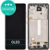 LCD displej + Dotykové sklo Samsung Galaxy A52 A525F, A526B Awesome Black Aftermarket PRO