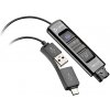 HP Poly DA85-M USB to QD Black Adaptér TAA 786C8AA