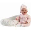 Llorens 74122 NEW BORN - realistická bábika bábätko so zvukmi a látkovým telom - 42 cm