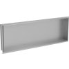 Mexen X-Wall-NR, polička na zapustenie pod obklad bez goliera 90 x 30 cm, oceľová, 1911903010