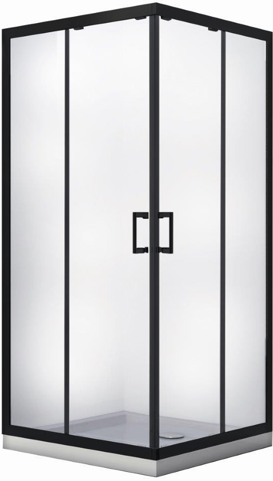 Hopa MODERN 190 štvorcový sprchový kút, 80x80 cm,sklo číre, Čierna BCMOD80CTVERBC